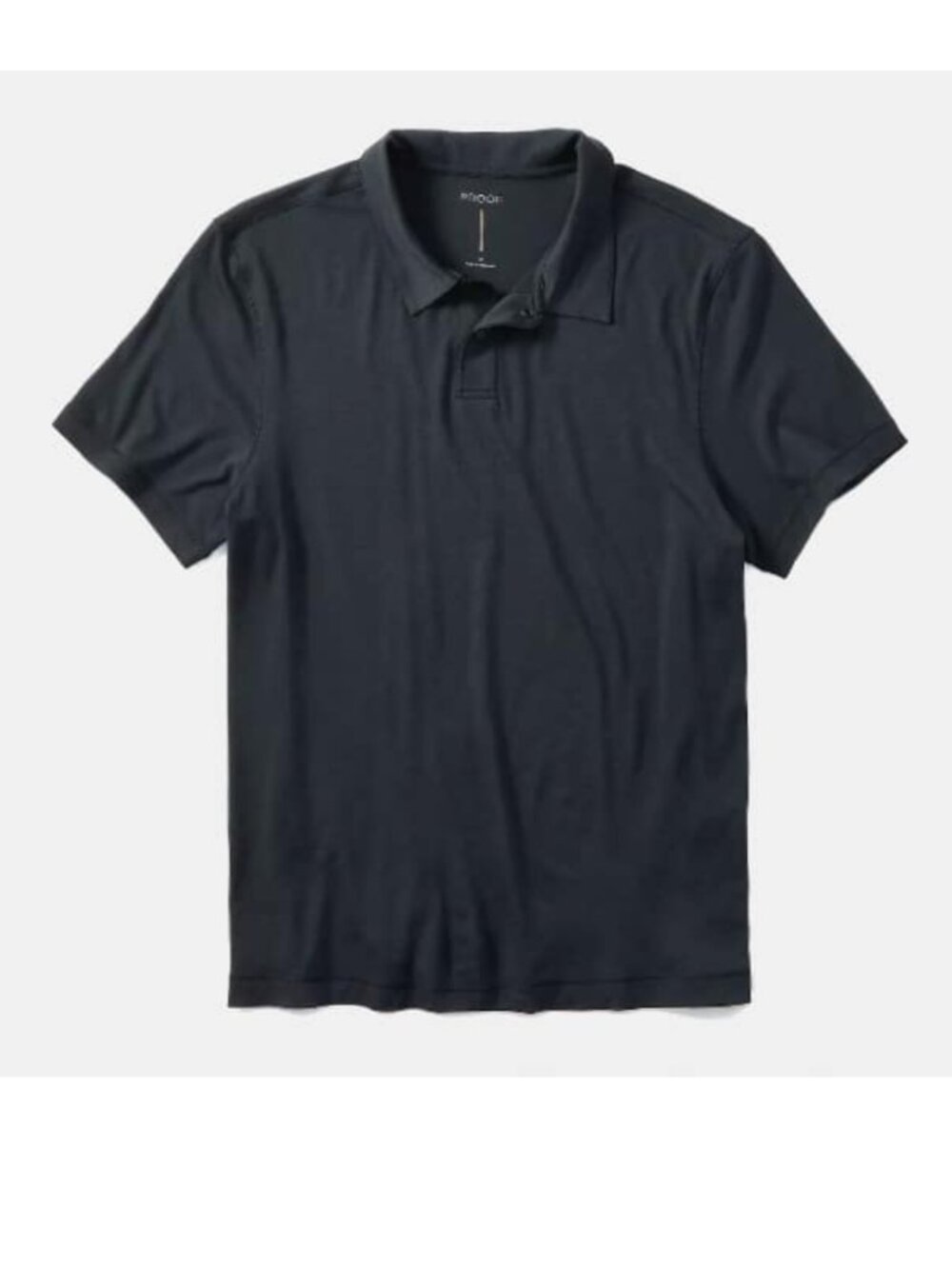 Proof 72-Hour men's dark granite Merino polo size XL